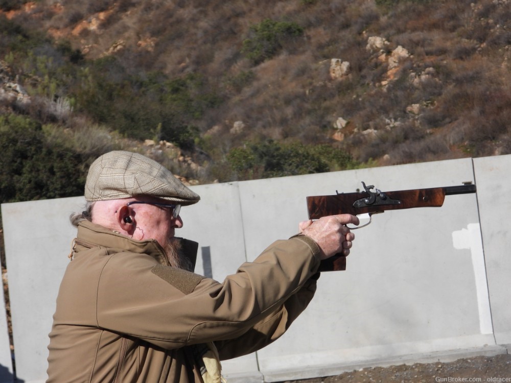 Muzzle Loading 45 Caliber Single Shot Target Pistol One of A Kind-img-3
