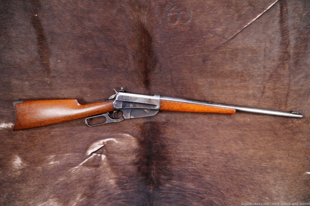 Winchester Model 1895 20" .405 Win Lever Action Rifle, MFD 1909 C&R-img-6