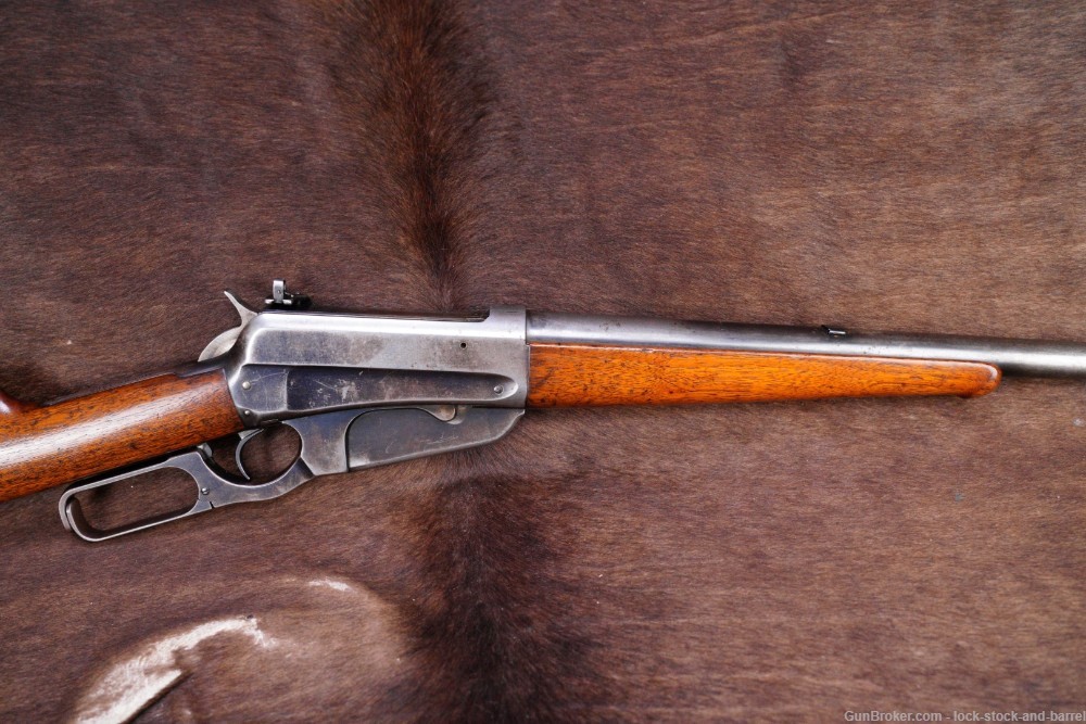Winchester Model 1895 20" .405 Win Lever Action Rifle, MFD 1909 C&R-img-4