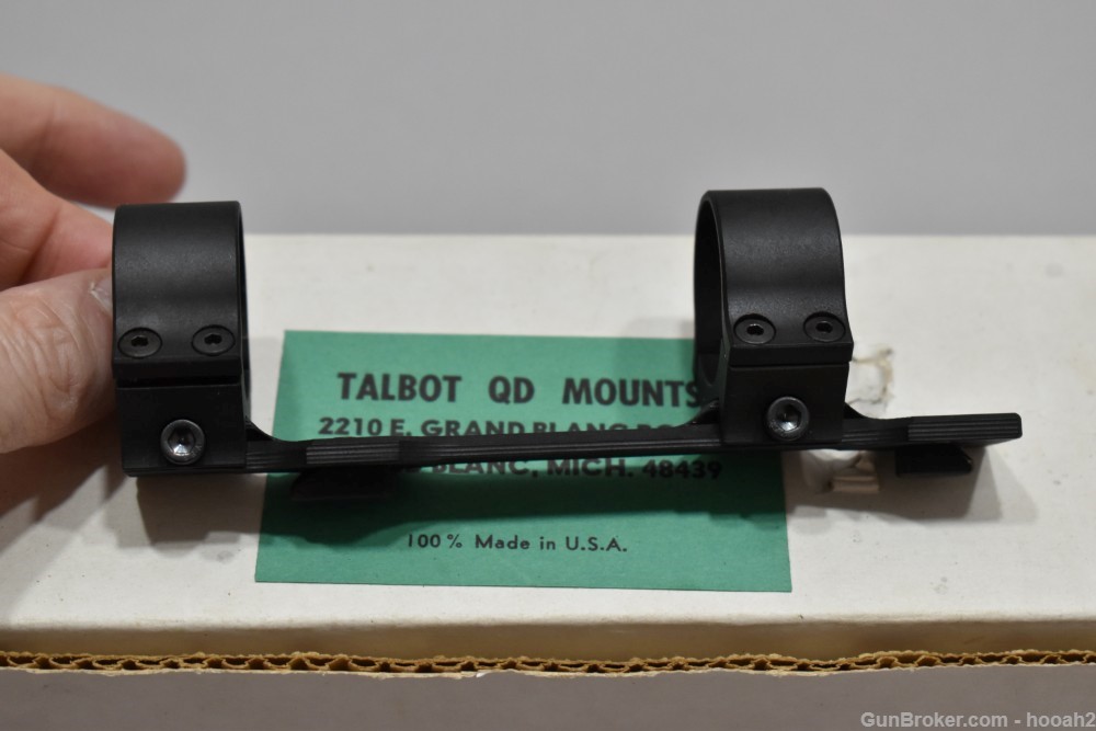 Talbot QD Scope Mount & Base W/Rings Winchester M70 Mag Please READ-img-6
