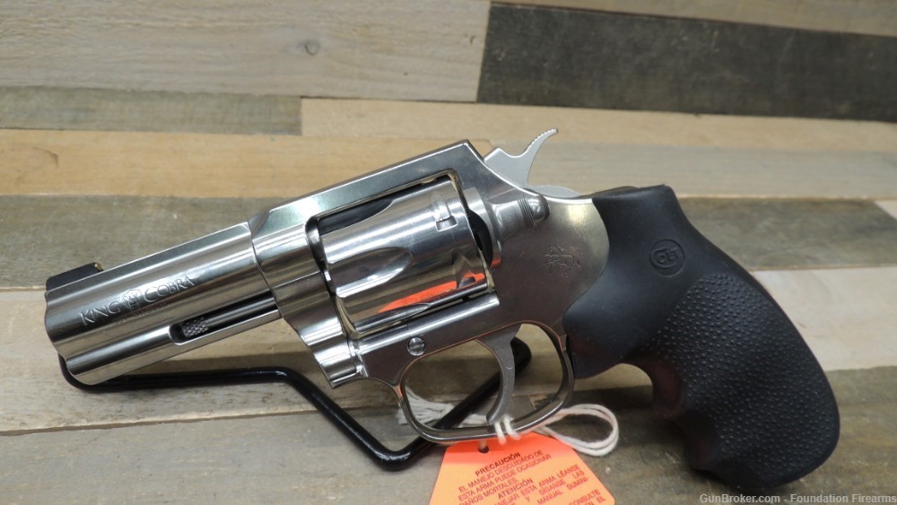 Unfired Colt King Cobra 3" Revolver .357 Magnum Stainless KCOBRA-SB3BB-img-1