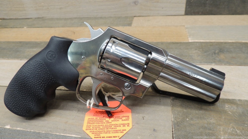 Unfired Colt King Cobra 3" Revolver .357 Magnum Stainless KCOBRA-SB3BB-img-2