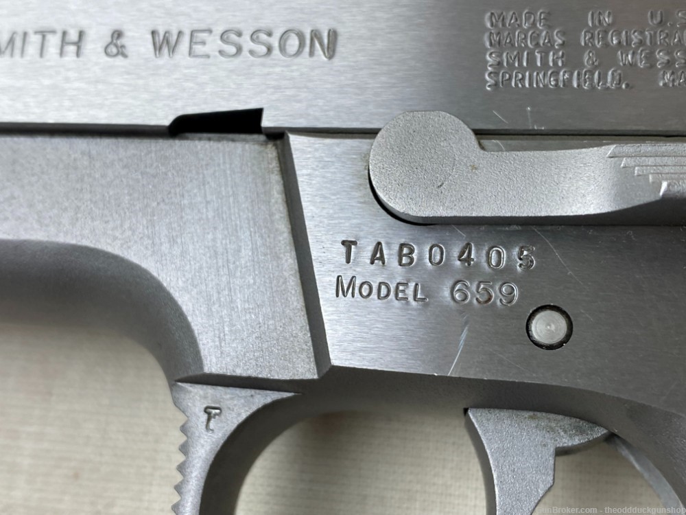 Smith & Wesson 659 9mm Para 4" Stainless-img-8
