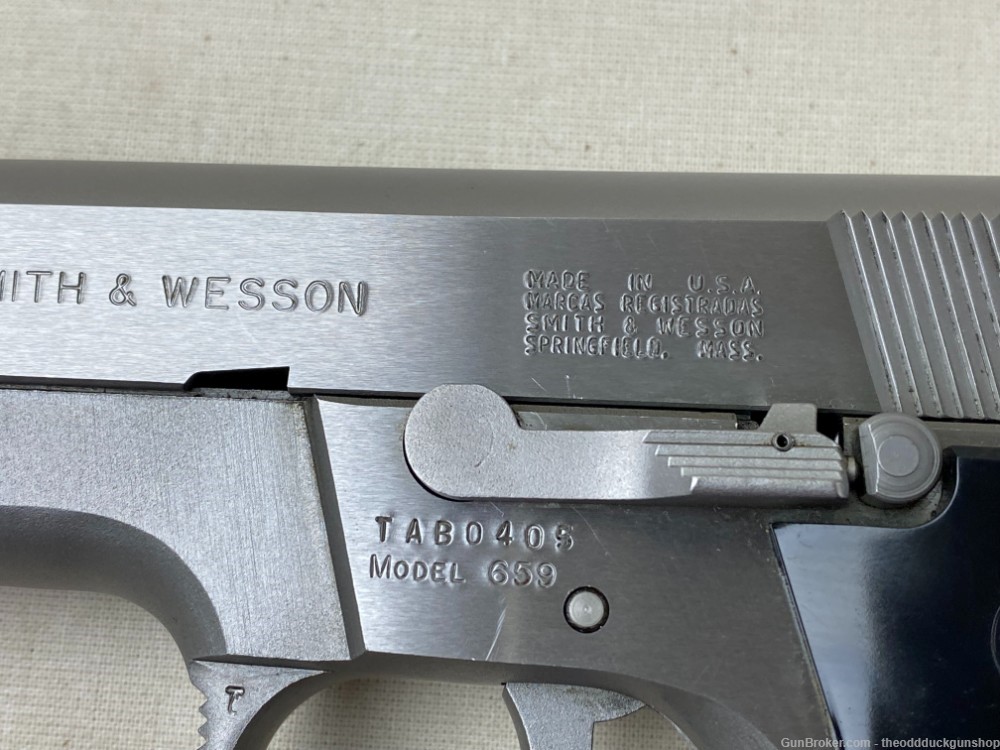 Smith & Wesson 659 9mm Para 4" Stainless-img-4