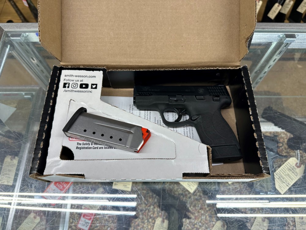 Smith & Wesson M&P45 Shield M2.0 45 ACP W/ Two Mags & Box FAST SHIPPING-img-8