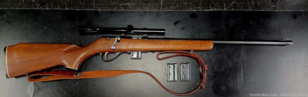 Marlin Model 980 Bolt Action .22 WMR 22" Micro-Groove Bbl w/ Optic + Sling -img-0