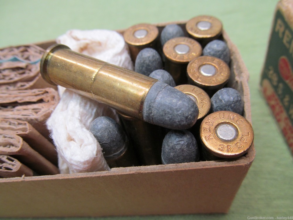 3 Vtg/Antique .38 Special Boxes w/84 Rounds of Ammo-Winchester & Remington -img-20