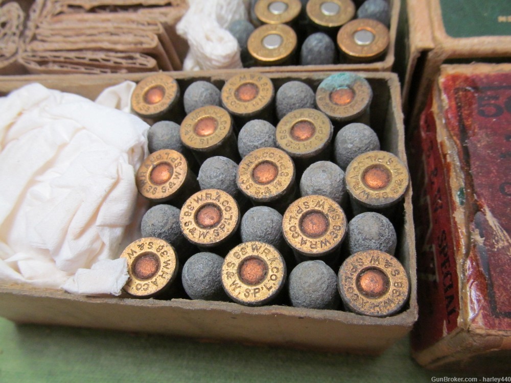 3 Vtg/Antique .38 Special Boxes w/84 Rounds of Ammo-Winchester & Remington -img-9