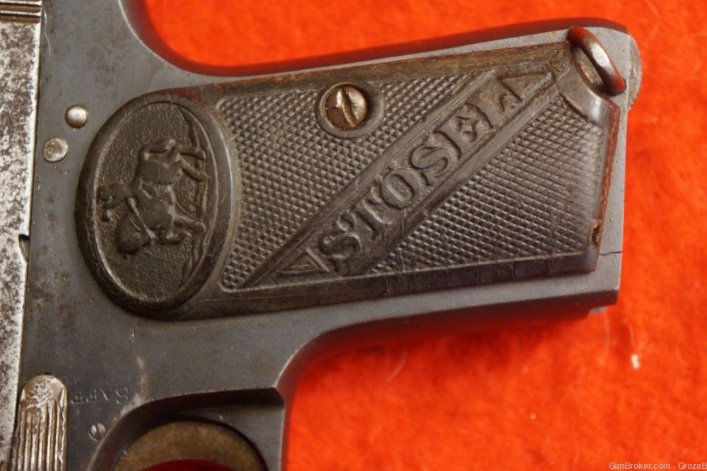 Scarce Pre-WWI Stosel #1 Pistol by Retolaza Hermanos of Eibar Ruby 32ACP-img-14