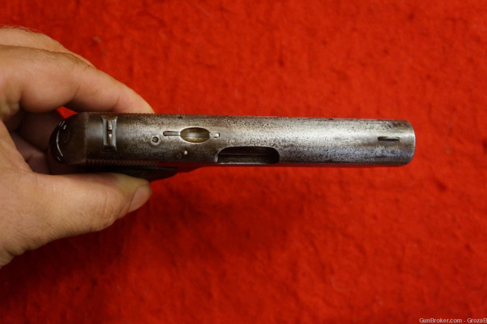 Scarce Pre-WWI Stosel #1 Pistol by Retolaza Hermanos of Eibar Ruby 32ACP-img-2