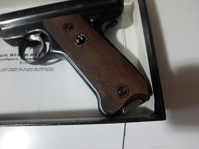 NEW IN BOX RUGER 22 LR SEMI-AUTO WOOD GRIPS.RST-W4 BOX AND SLEEVE-img-2