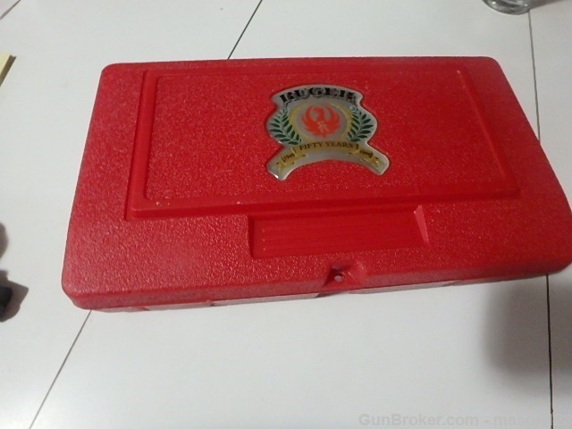 50 TH YEAR 22 RUGER MK II IN RED BOX-img-17