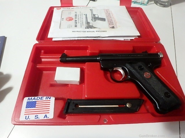 50 TH YEAR 22 RUGER MK II IN RED BOX-img-0