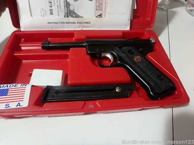 50 TH YEAR 22 RUGER MK II IN RED BOX-img-16