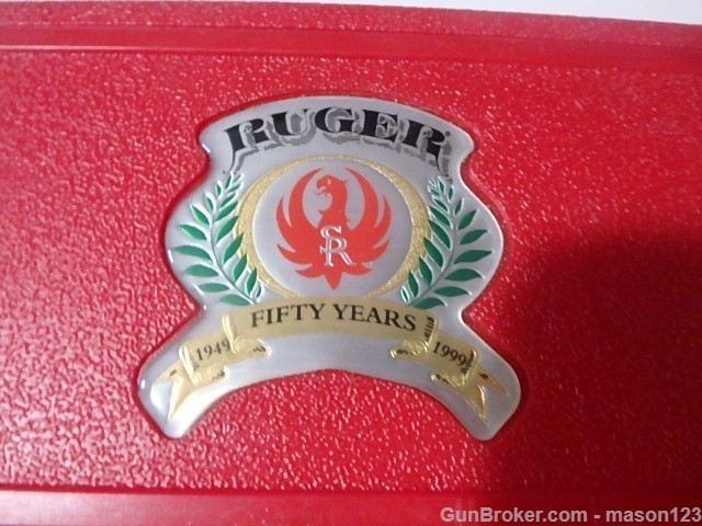 50 TH YEAR 22 RUGER MK II IN RED BOX-img-18