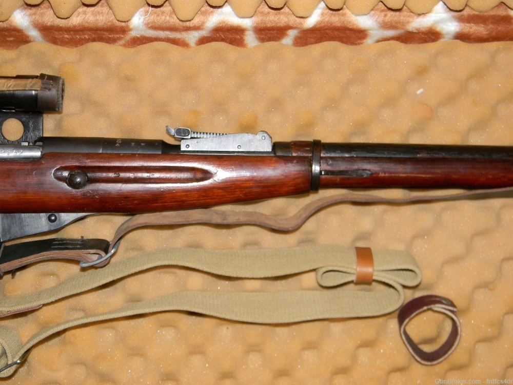 Authentic Russian WWII 1943 M9130 Izhvesk Sniper Rifle & Authentic PU Scope-img-3