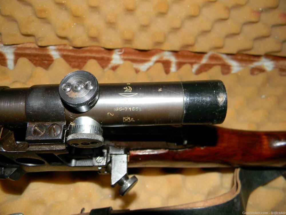 Authentic Russian WWII 1943 M9130 Izhvesk Sniper Rifle & Authentic PU Scope-img-7