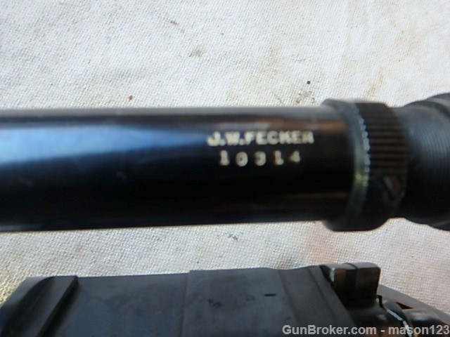 22 LR. WINCHESTER MODEL 52 WITH A 10 X - JW FECKER SCOPE SER. 16314-img-19