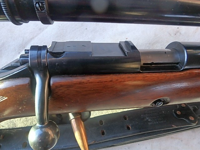 22 LR. WINCHESTER MODEL 52 WITH A 10 X - JW FECKER SCOPE SER. 16314-img-5