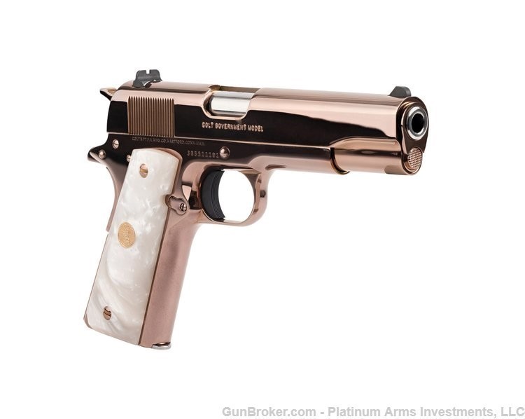 Colt 1911 .38 Super RARE TALO LIMITED EDITION Rose Gold 1of 250 Exclusive-img-1