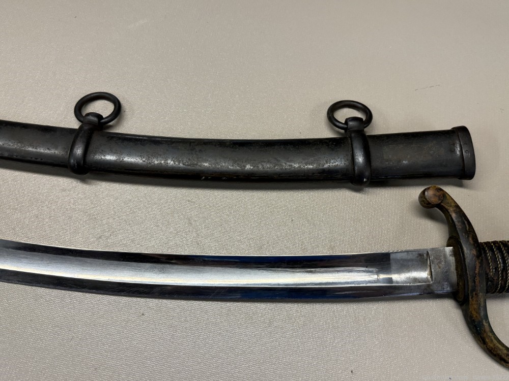 Civil War Era Ames Horse Artillery Sword and Scabbard 1864 M1840-img-8