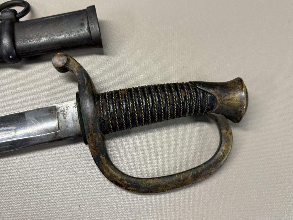 Civil War Era Ames Horse Artillery Sword and Scabbard 1864 M1840-img-9