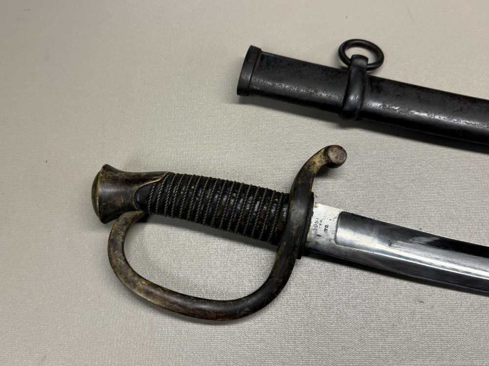 Civil War Era Ames Horse Artillery Sword and Scabbard 1864 M1840-img-1