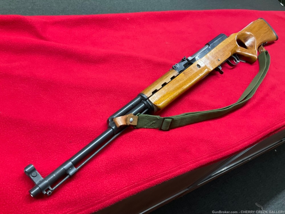 Rare Chinese Norinco 63 sks 56 matching rifle thumbhole stock notM vintage-img-0