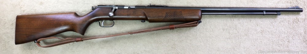 Uncommon Early Mossberg No 46 22 S, L, LR bolt action target rifle-img-0