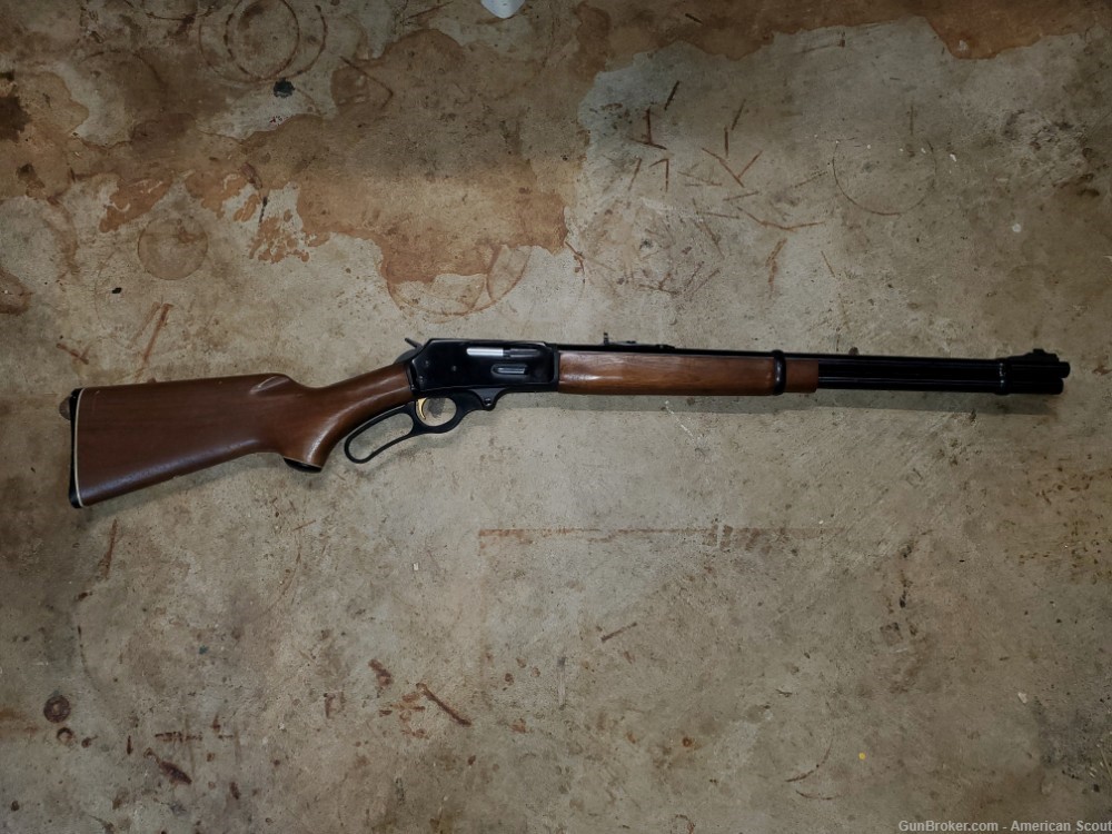 Marlin 336 .35Rem Lever Action with "JM" in oval-img-1