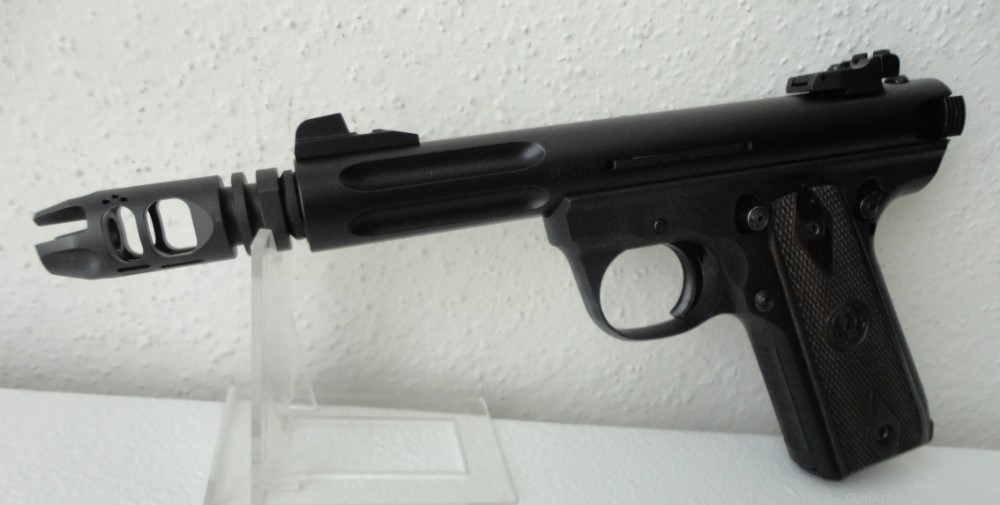 Ruger 3903 22/45 LITE (2013) .22LR Pistol W/ F&N Tactical Brake + More-img-3