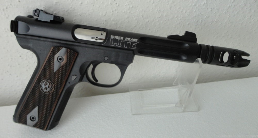 Ruger 3903 22/45 LITE (2013) .22LR Pistol W/ F&N Tactical Brake + More-img-2