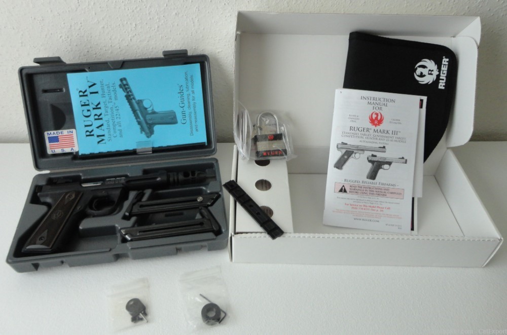 Ruger 3903 22/45 LITE (2013) .22LR Pistol W/ F&N Tactical Brake + More-img-0