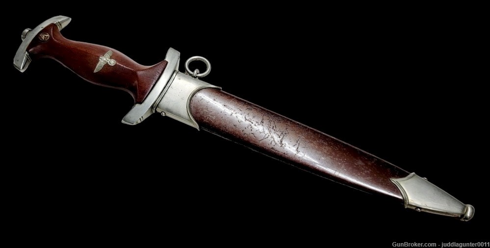 Original early pre–WWII German SA Dagger H. HERDER SOLINGEN-img-9