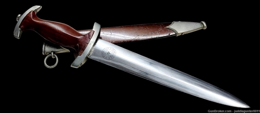 Original early pre–WWII German SA Dagger H. HERDER SOLINGEN-img-2