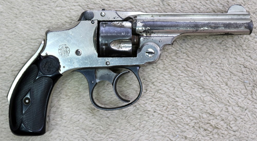 Vintage Smith & Wesson 32 safety hammerless 3rd Model project-img-0