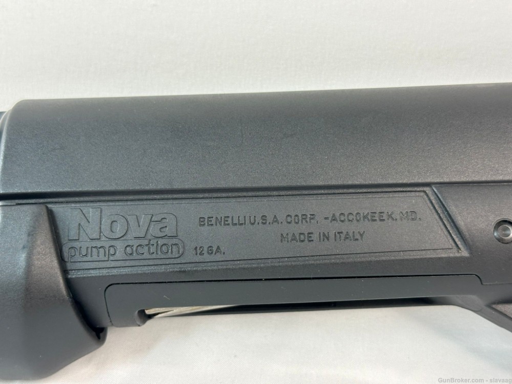 BENELLI Nova Field Black 12 Gauge 3-1/2in Pump Shotgun - 28in-img-4
