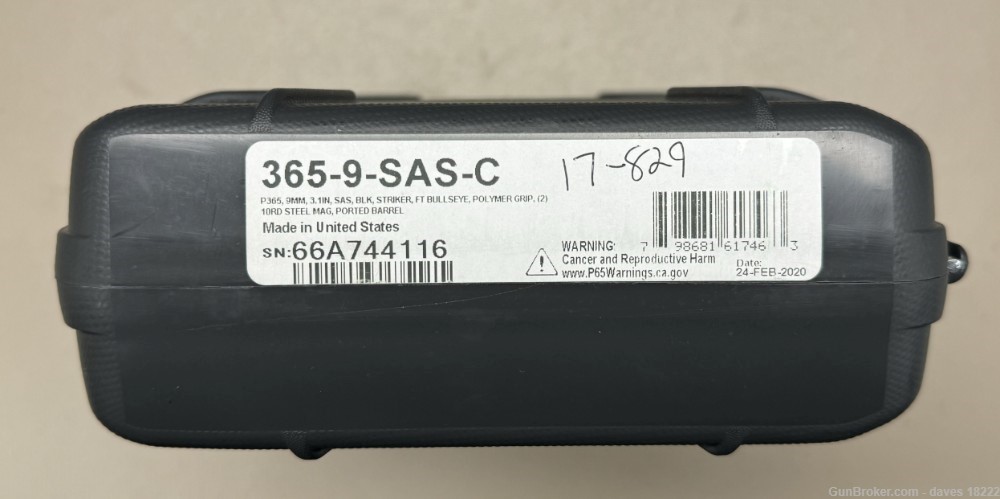Sig Sauer P365 SAS 9mm With Green Laser 365-9-SAS-C-img-8