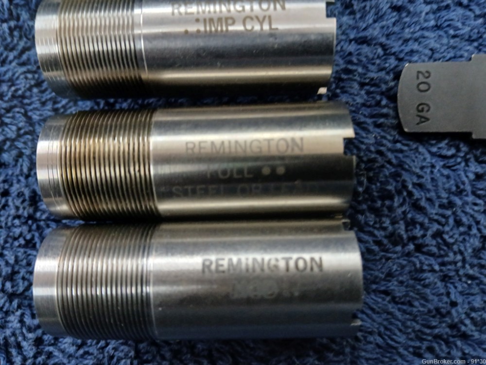 REMINGTON 8 pc 12G SHOTGUN CHOKES WITH TOOL AND POUCH  P-1654-img-5