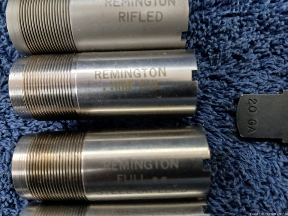 REMINGTON 8 pc 12G SHOTGUN CHOKES WITH TOOL AND POUCH  P-1654-img-4