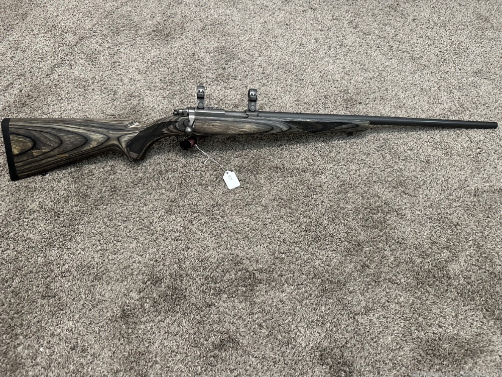 Ruger m77 77/17 17 HMR all weather stainless laminate SS 24” -img-0