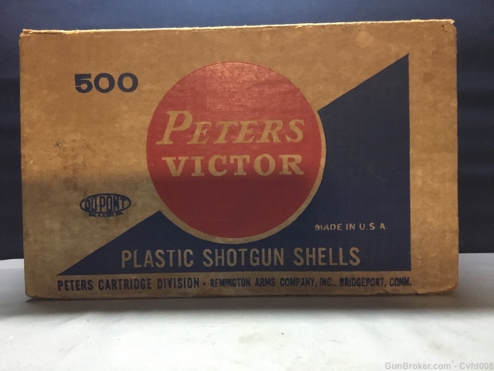 Vintage Empty Peters 20 Ga. Shotgun Shell Case - See Photos-img-0