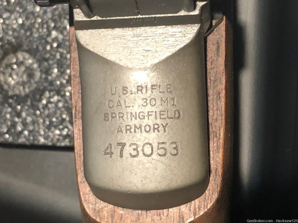 Springfield M1 Garand WWII Special Rack Grade Feb 1942  6-Digit S/N CMP -img-8