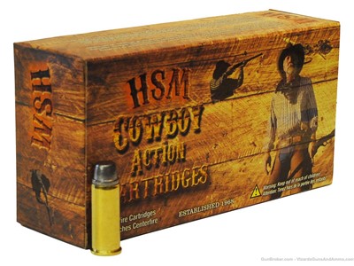 HSM 45702N 45-70 Gov Rifle Ammo 405gr 500 rds 837306002229 Sold by case