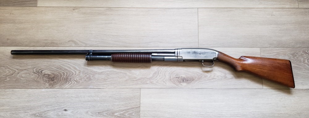 1923 Winchester Model 12 with 30" full choke bbl-img-1