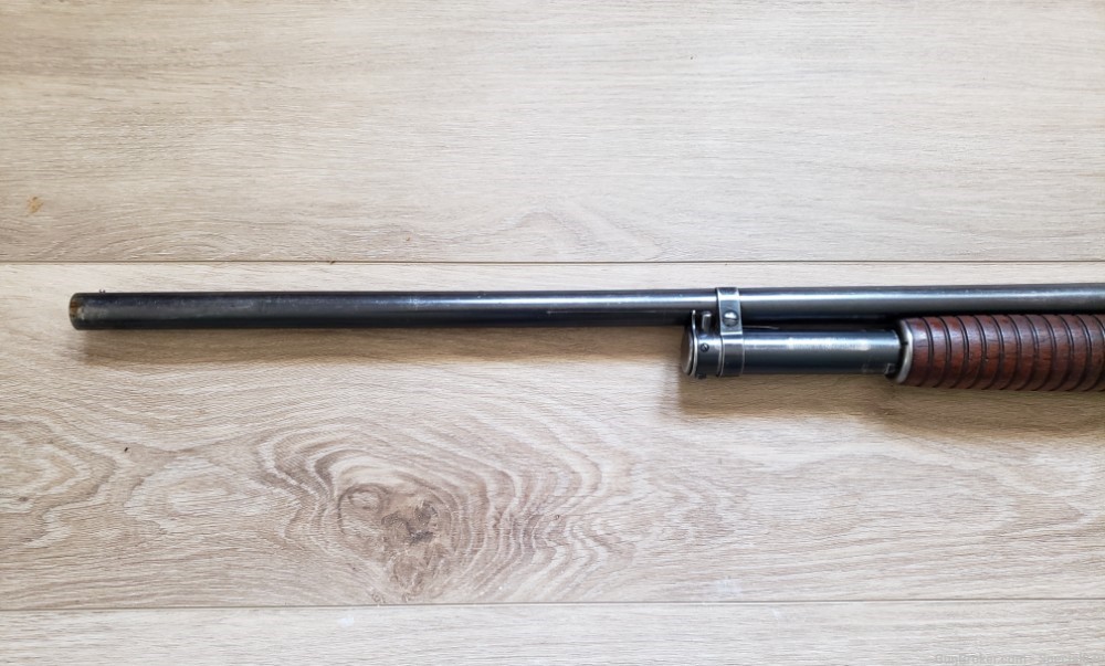 1923 Winchester Model 12 with 30" full choke bbl-img-7