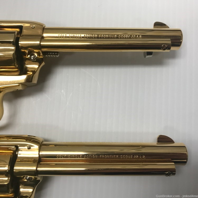 Pair of Colt Frontier Scouts .22 LR 4.5"-img-6