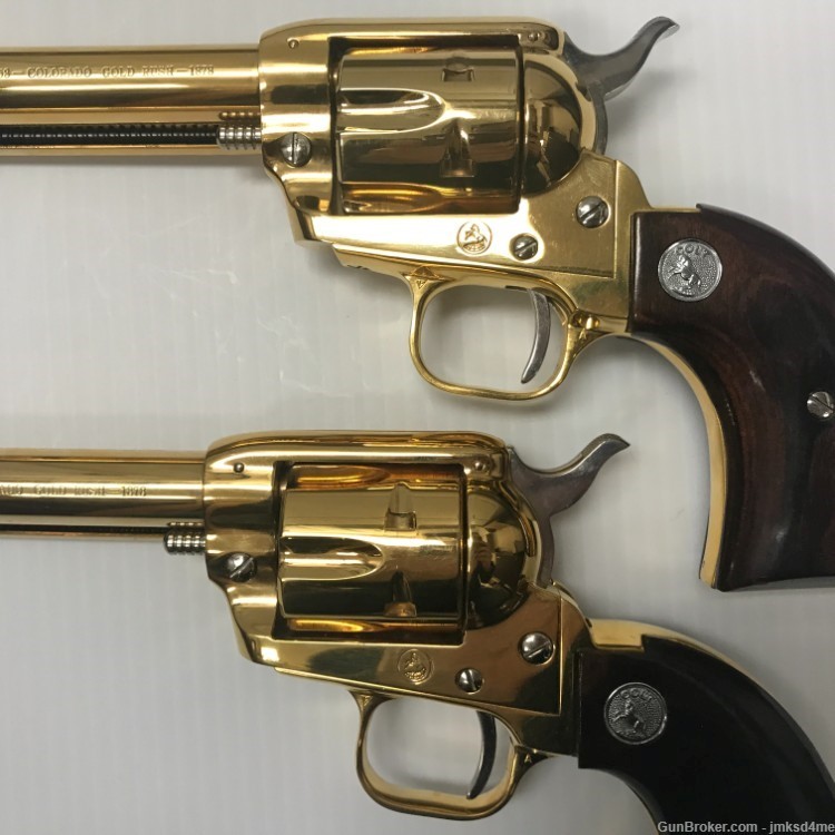 Pair of Colt Frontier Scouts .22 LR 4.5"-img-4