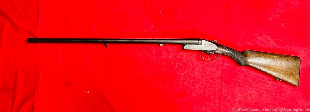 Rare French shotgun. Unknown manufacture and model-img-1