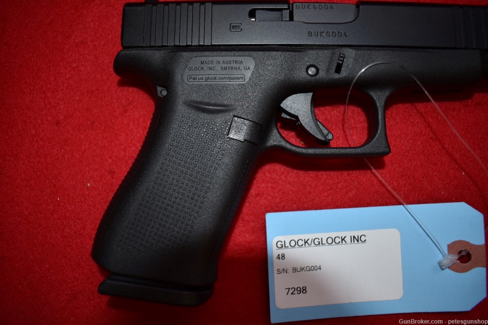 Glock 48 Semi Automatic 9mm Pistol, Nice, PENNY START!-img-2